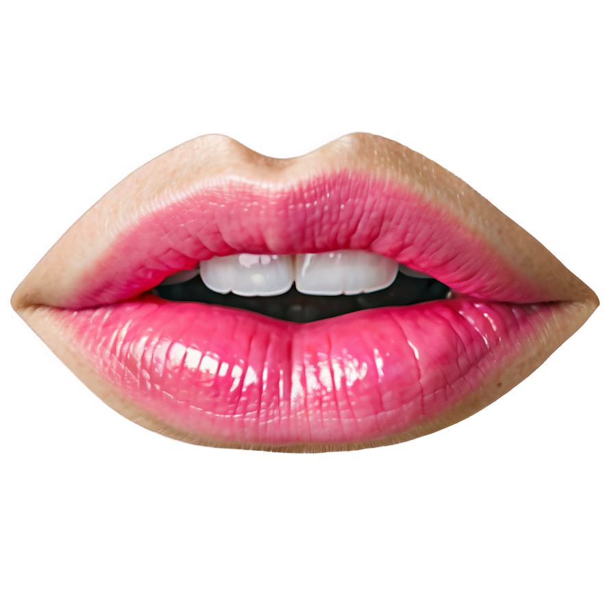 Bold Pink Lips Png 5