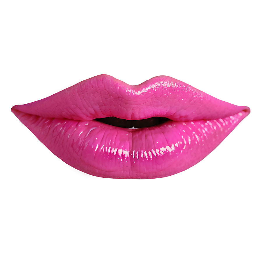 Bold Pink Lips Png Kfa