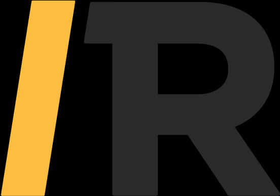 Bold R Letter Logo Design