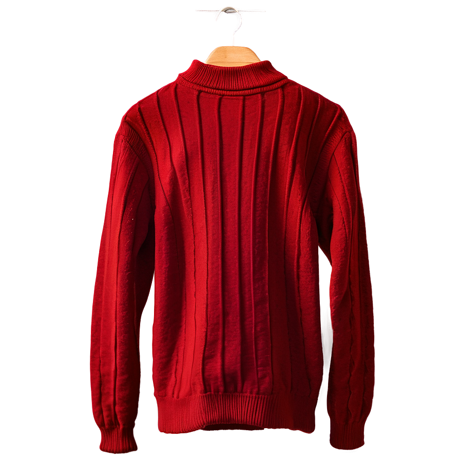 Bold Red Sweater Png Lom87