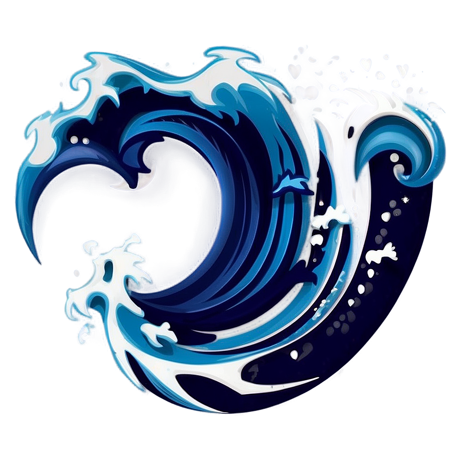 Bold Wave Emoji Png Esq70