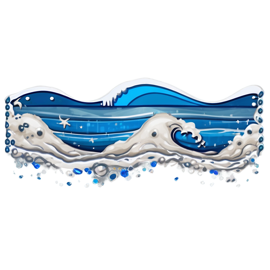 Bold Wave Emoji Png Wfc