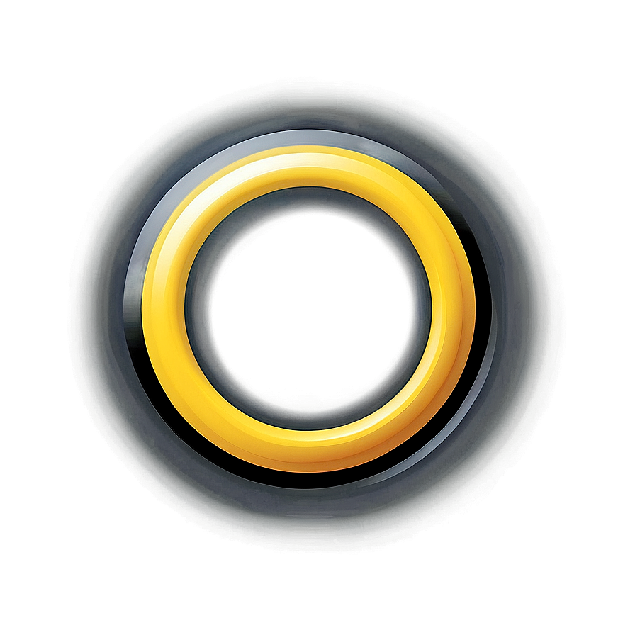 Bold Yellow Circle Sign Png Xlp