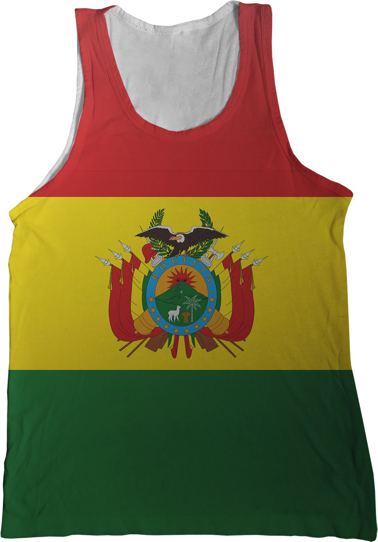 Bolivian Flag Tank Top