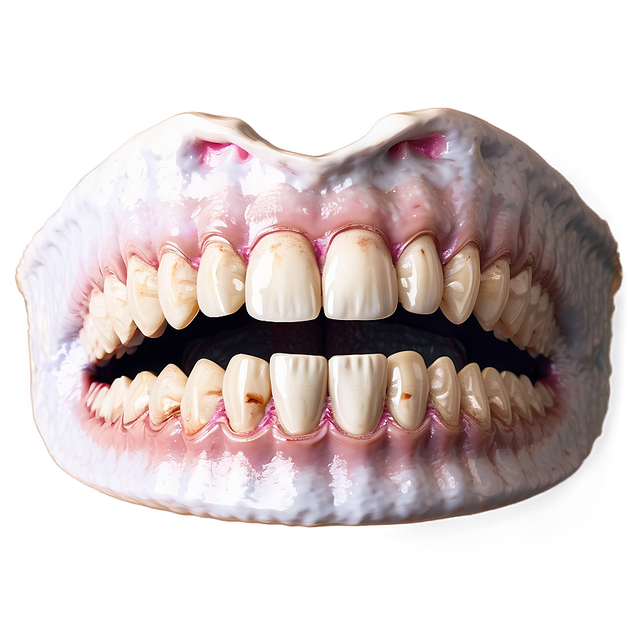 Bone-chilling Mouth Png 5