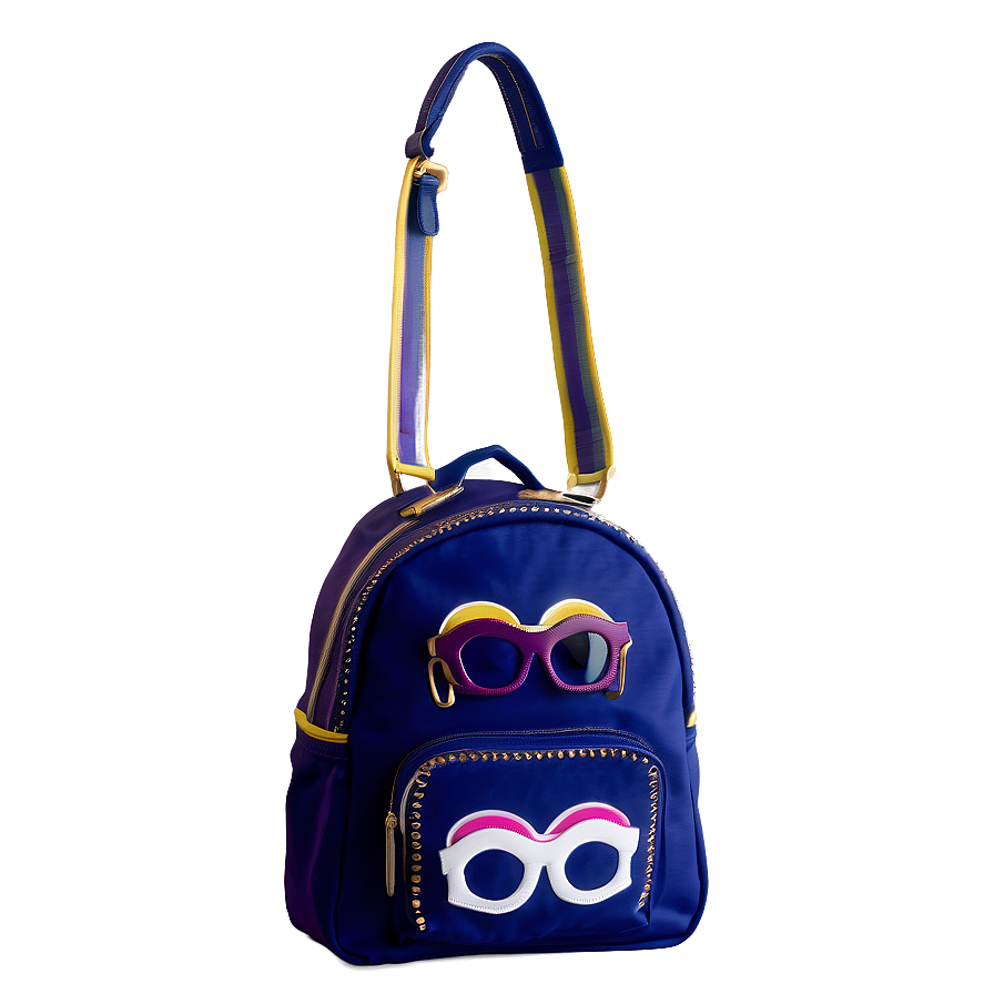 Book Bag With Sunglasses Slot Png 57