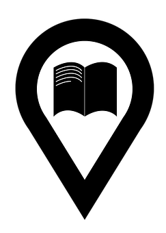 Book Love Location Icon