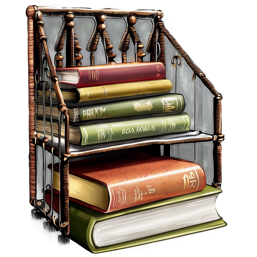 Book Lover's Nook Decor Png Pxw