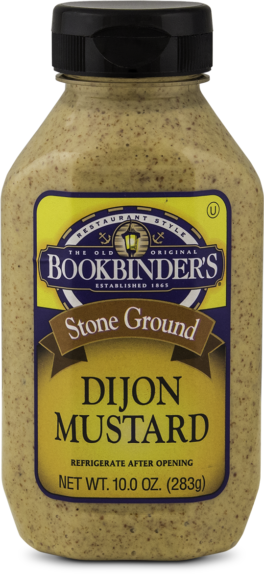 Bookbinders Dijon Mustard Jar