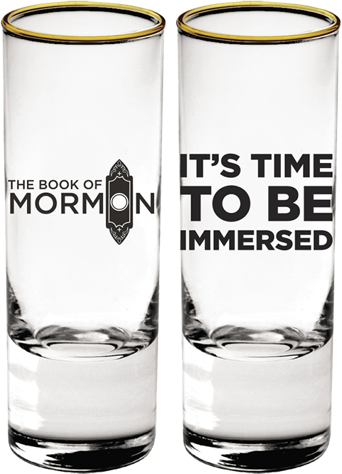 Bookof Mormon Themed Glasses