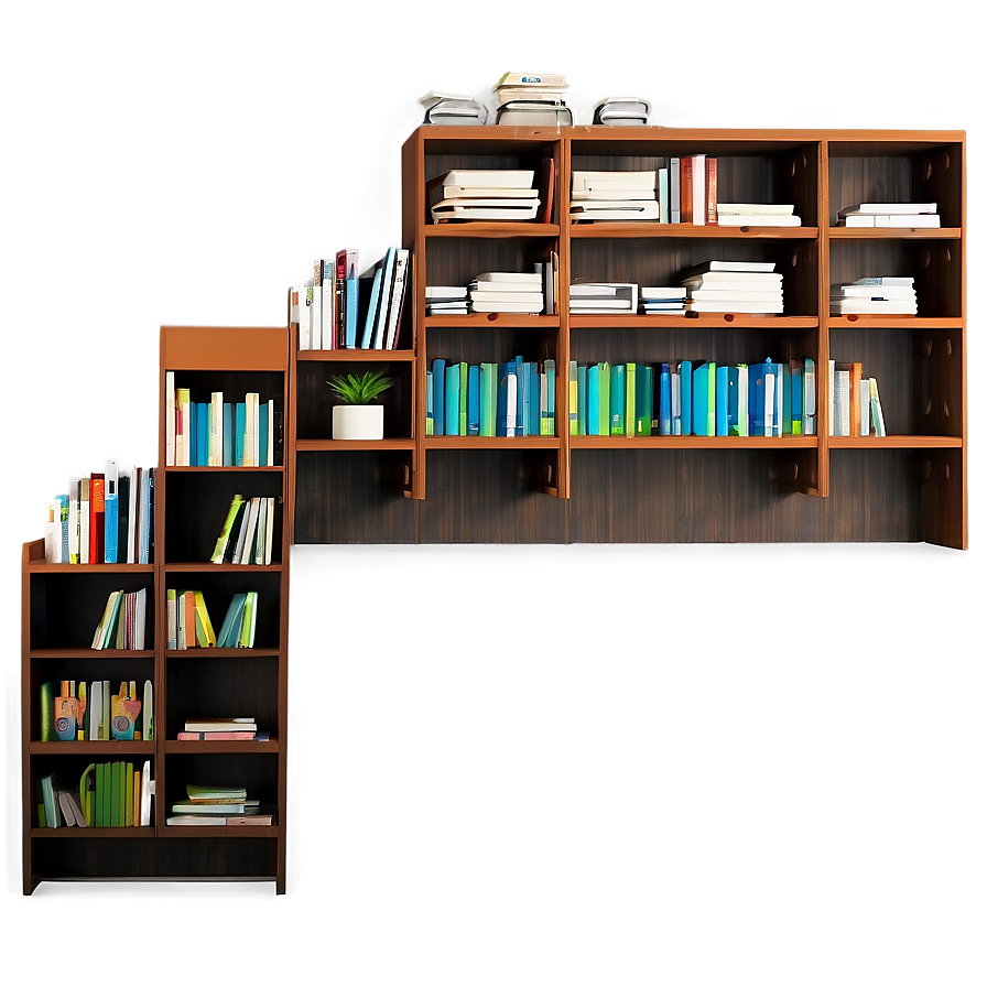 Bookshelf For Small Spaces Png 41