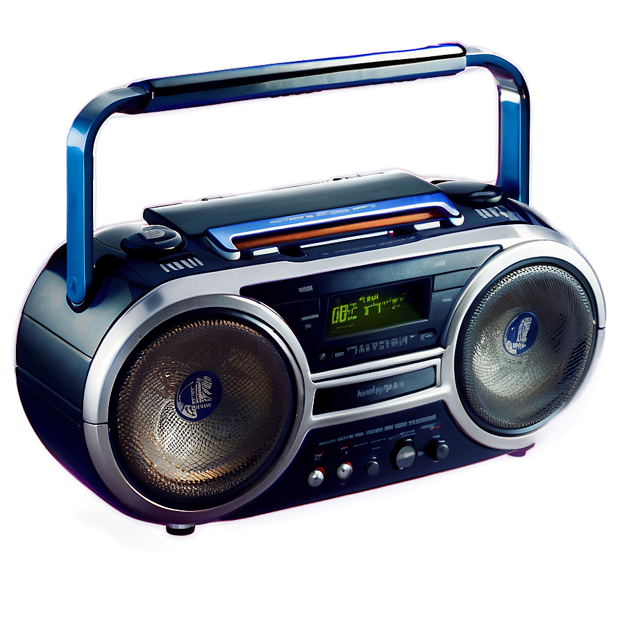 Boombox With Cd Player Png 05242024