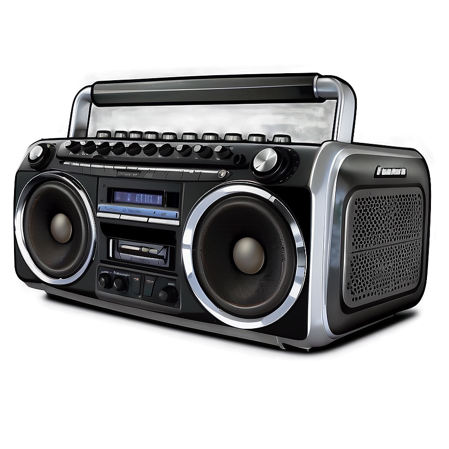 Boombox With Radio Png 10