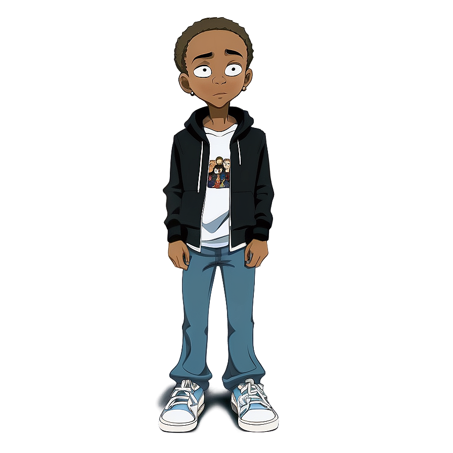 Boondocks Riley Freeman Youth Png Faq3