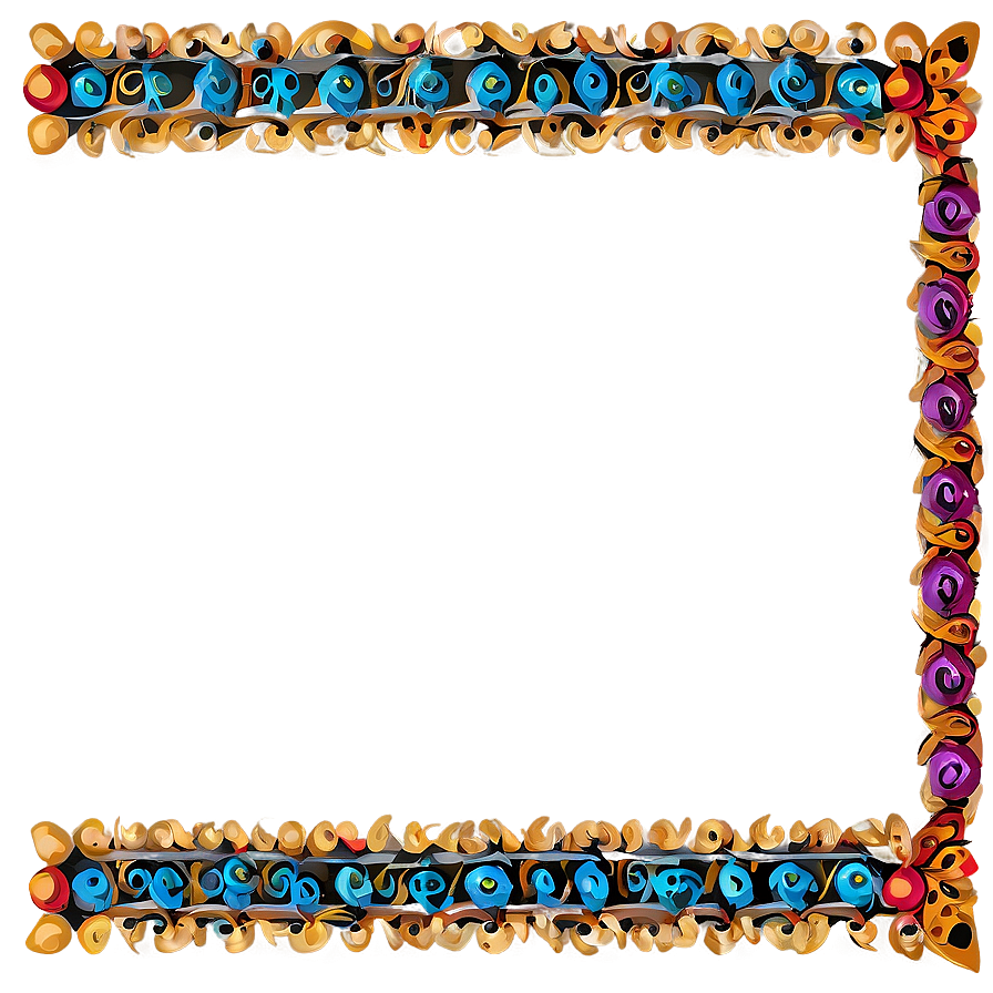 Border Decorative Line Png Vvk70