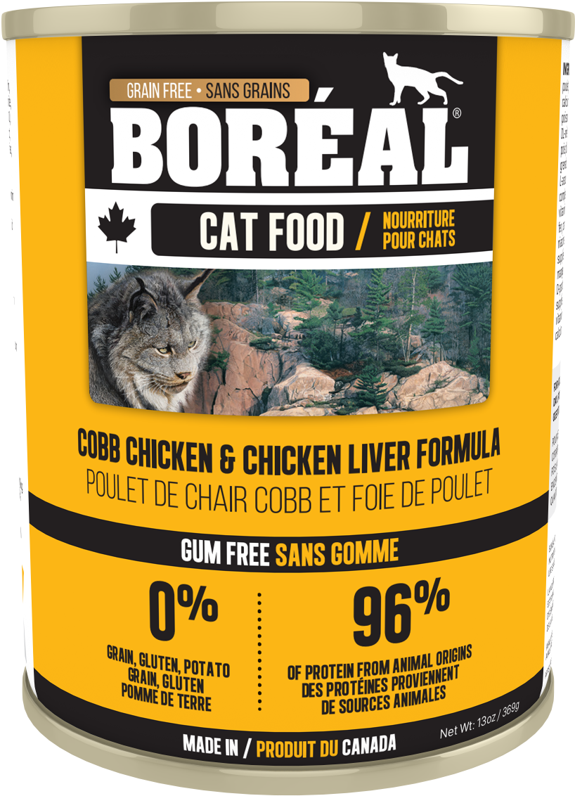 Boreal Cat Food Can Image