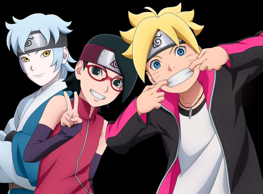 Boruto_ Team_7_ Animated_ Characters