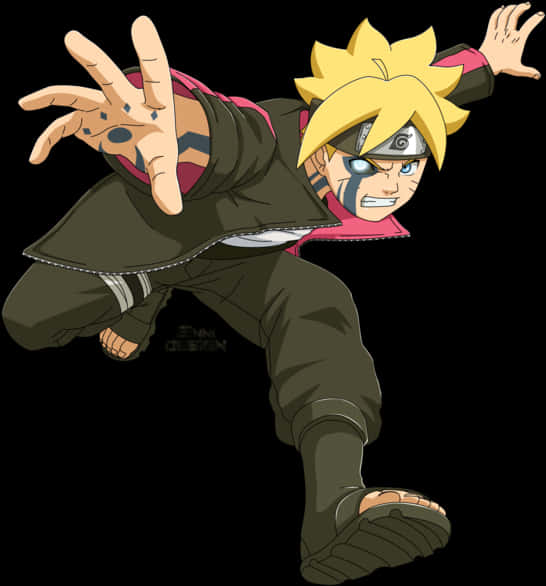 Boruto Uzumaki Ninja Stance