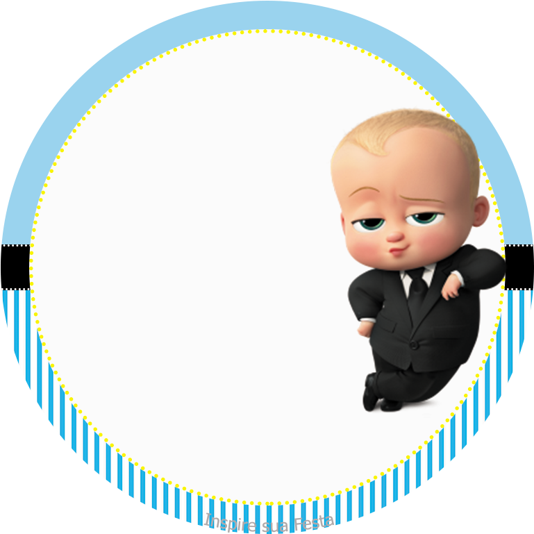 Boss Baby Character Frame