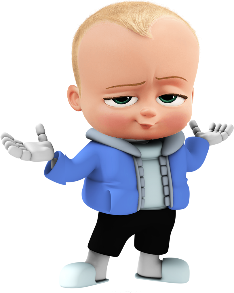 Boss Baby Confused Gesture