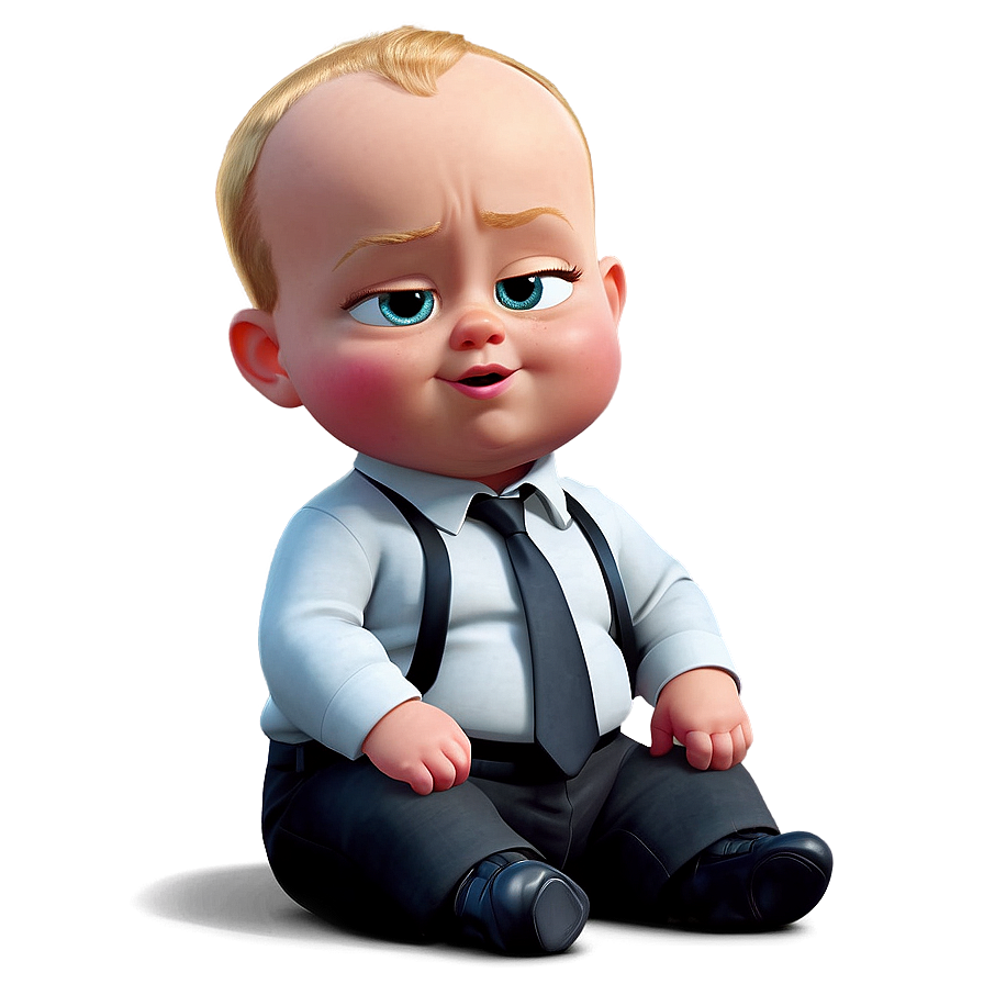 Boss Baby In Office Png Guo