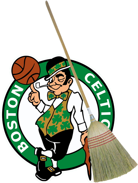 Boston Celtics Logowith Leprechaunand Broomstick.png