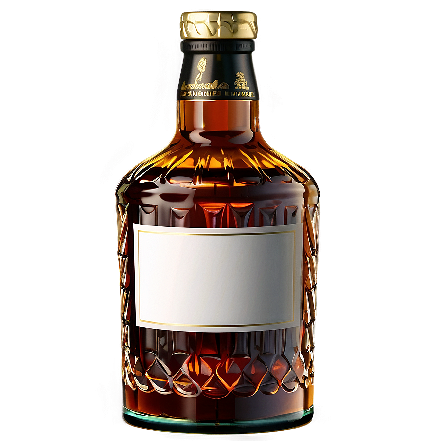 Bottle With Label Png 27