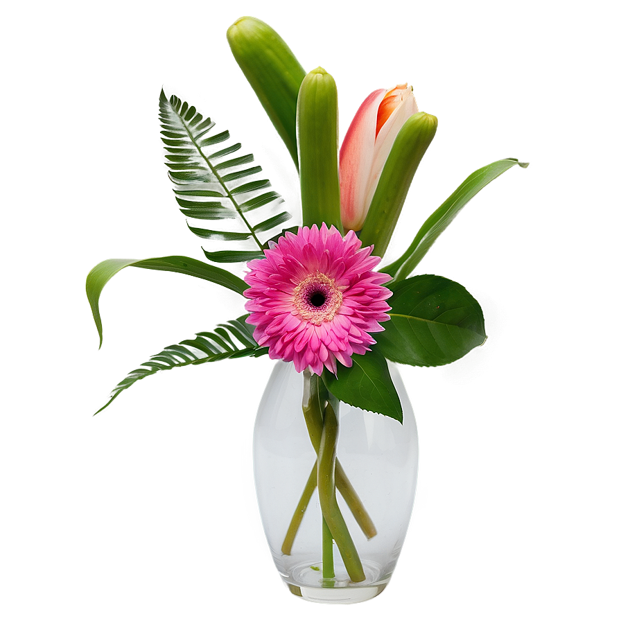 Bouquet In Vase Png Kqf84