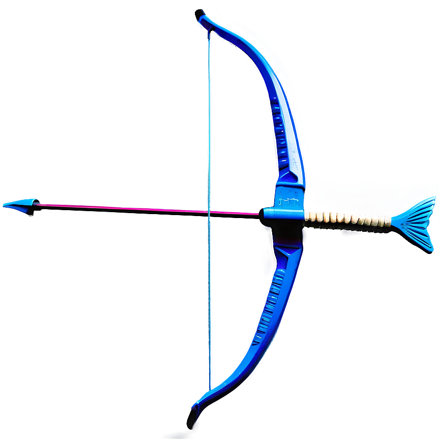 Bow And Arrow On White Background Png 05252024