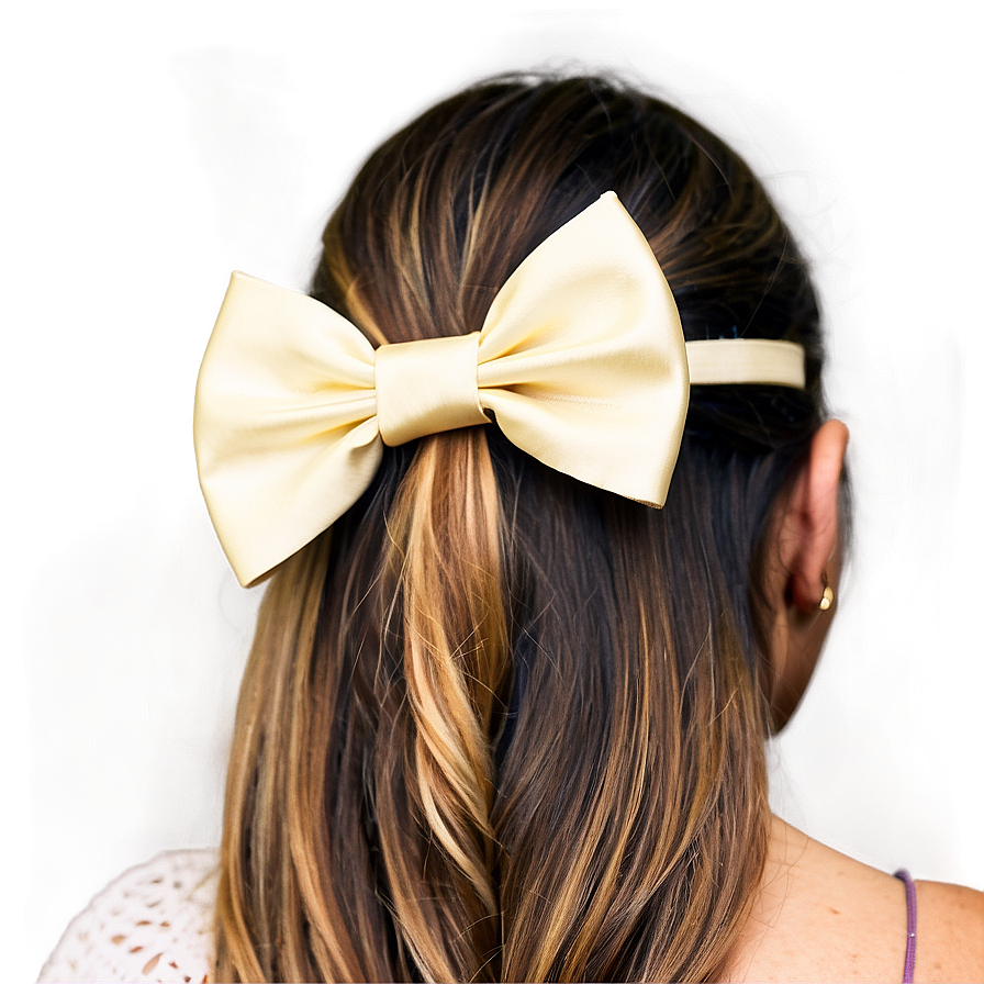 Bow Hair Tie Png Dhb81