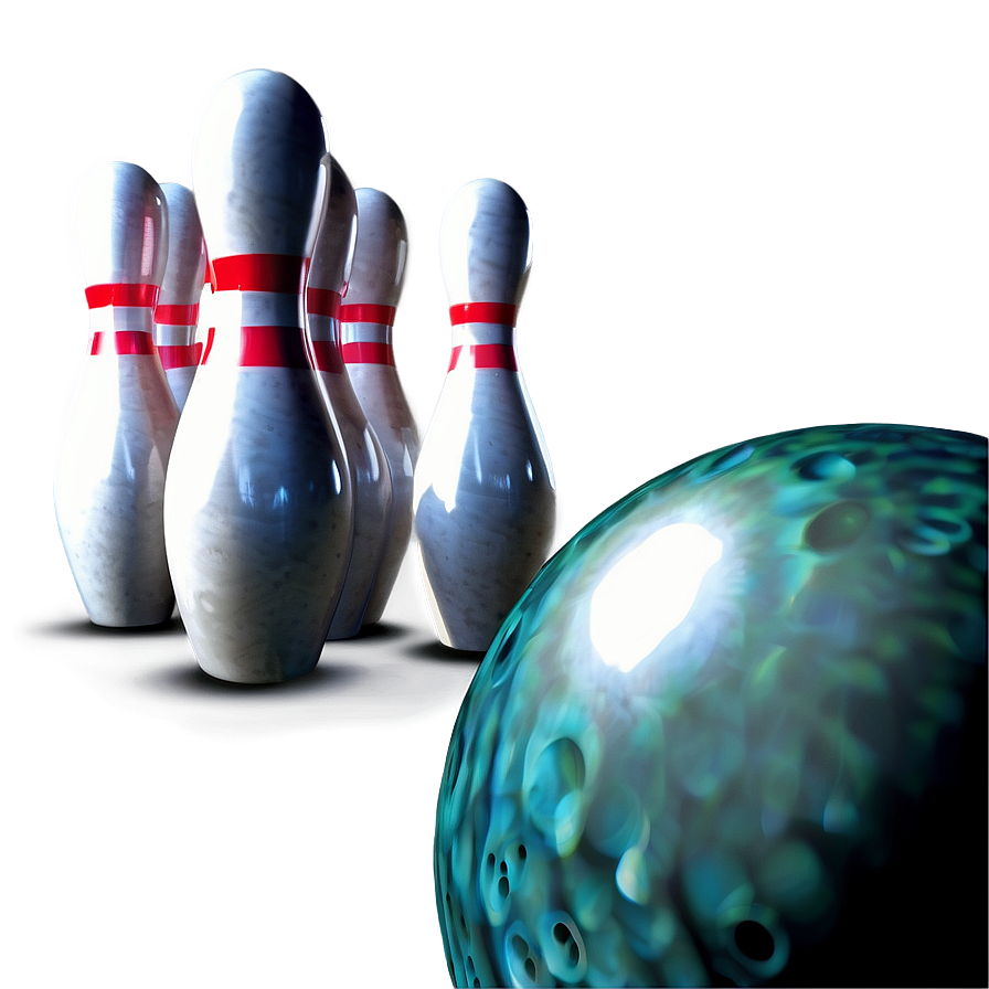 Bowling Ball With Shadow Png 7