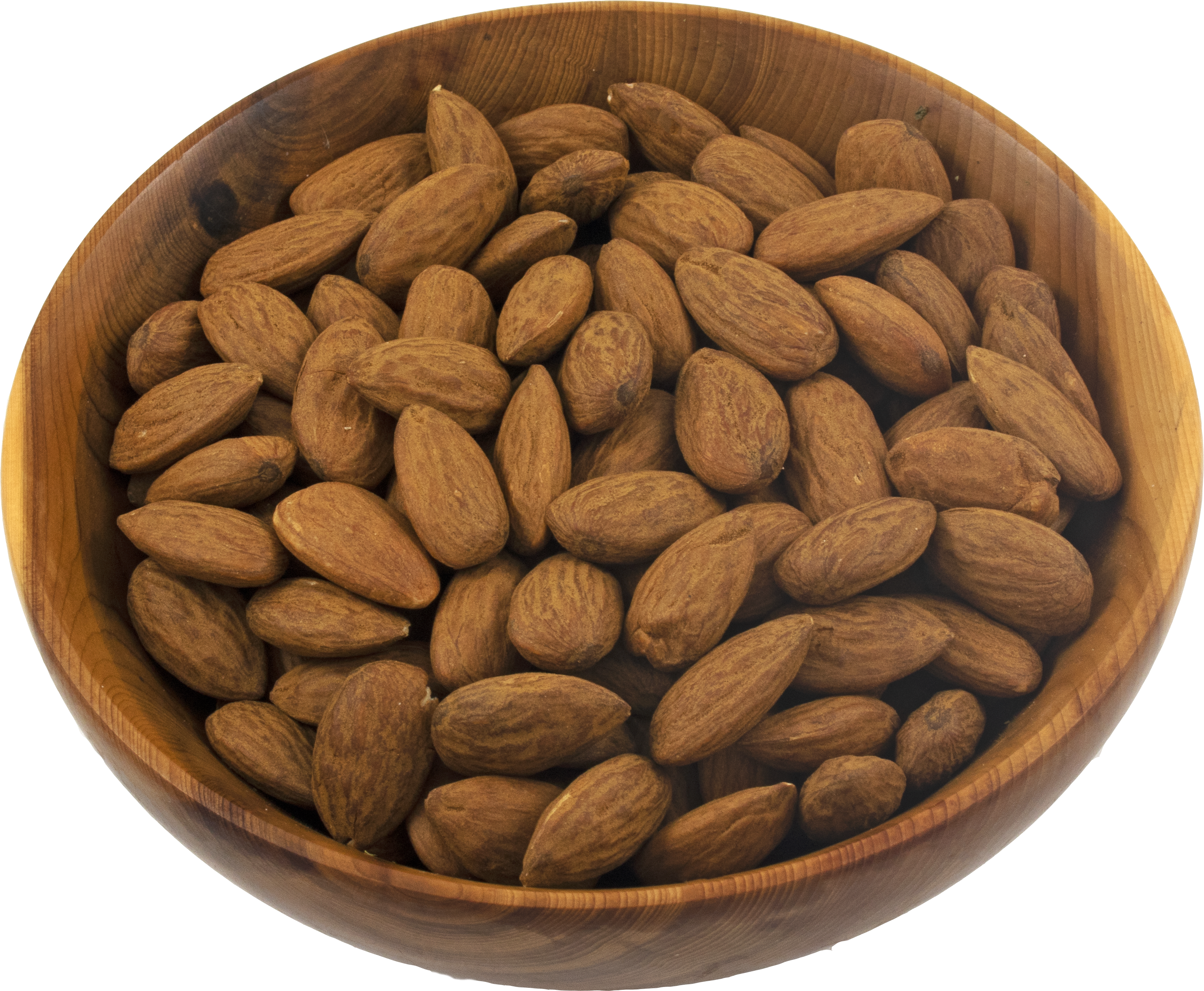 Bowlof Almonds Top View