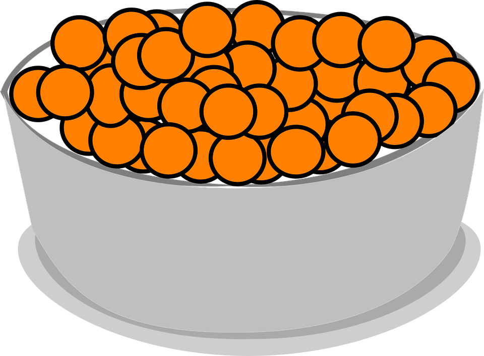 Bowlof Orange Cereal Balls