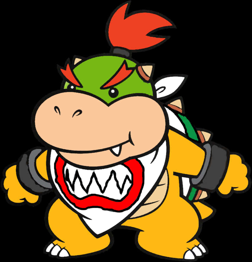 Bowser_ Animated_ Character_ Illustration | PNGpix.com