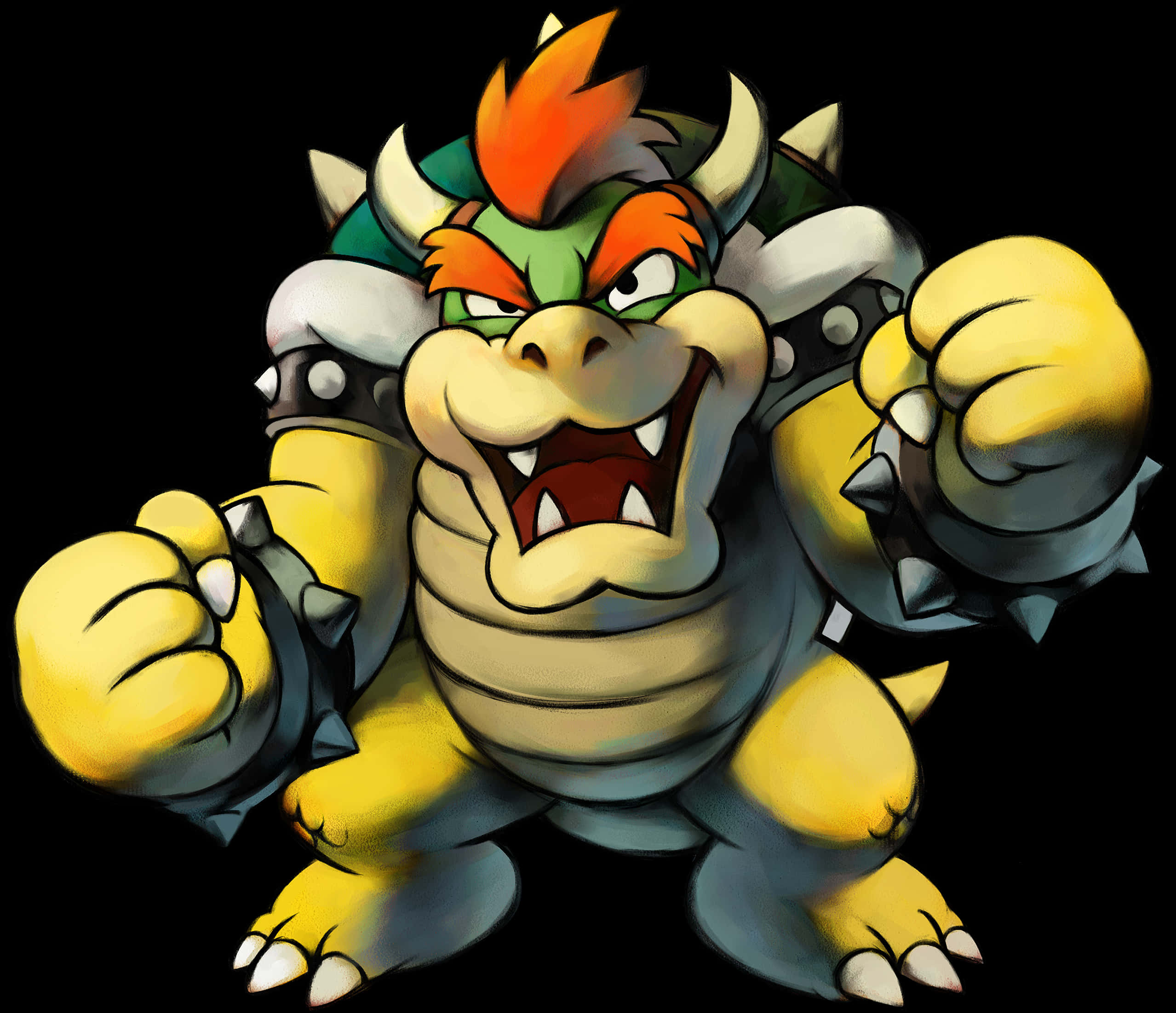 Bowser Fierce Stance