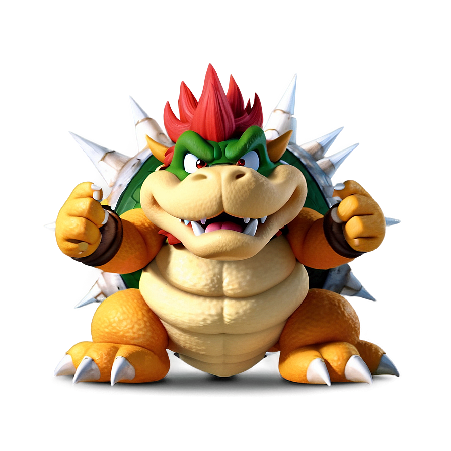 Bowser Holding Star Png 05242024