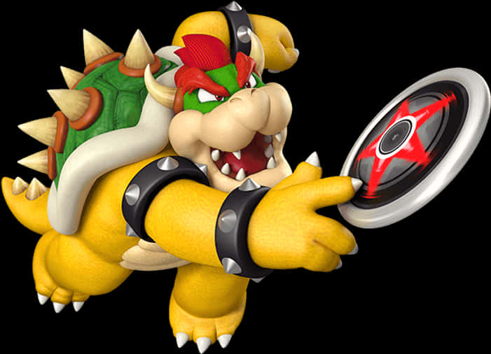 Bowser With Spiked Bracelets