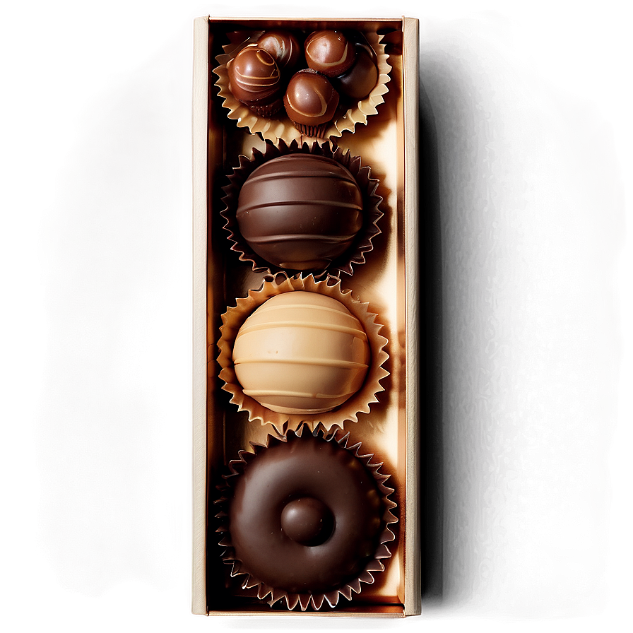 Box Of Chocolate Pralines Png 06212024