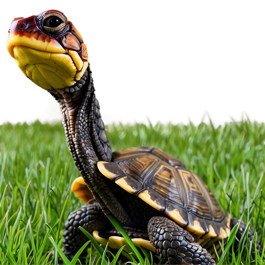 Box Turtle In Grass Png Mmq95