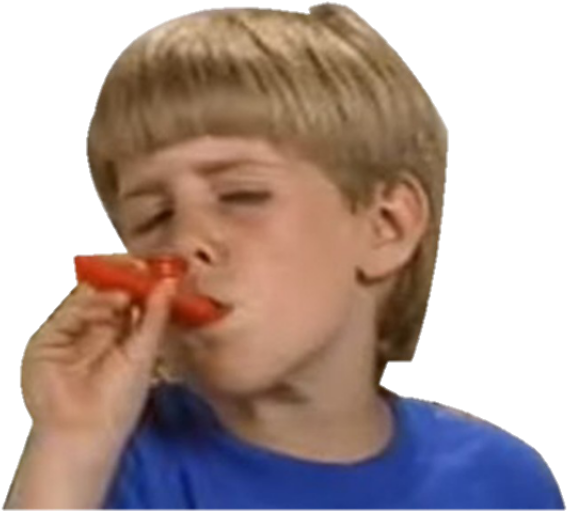 Boy Blowing Kazoo