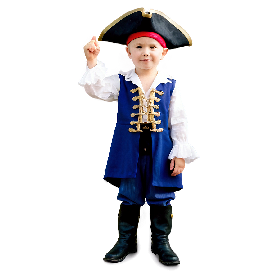 Boy Dressed As Pirate Png 05212024