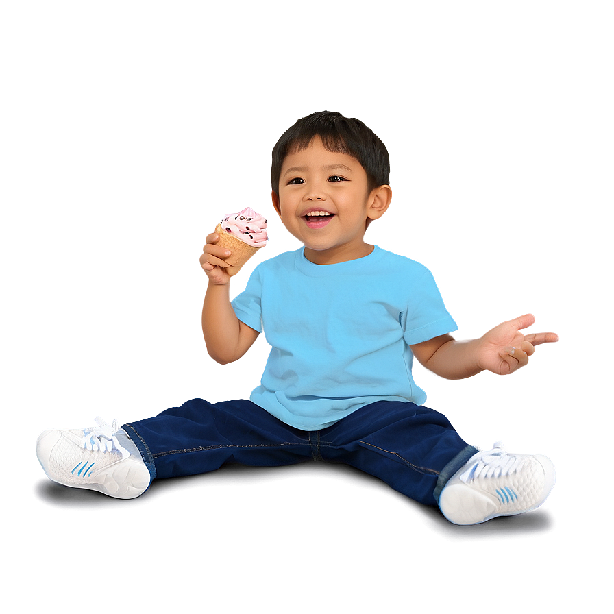 Boy Eating Ice Cream Png Kmu88