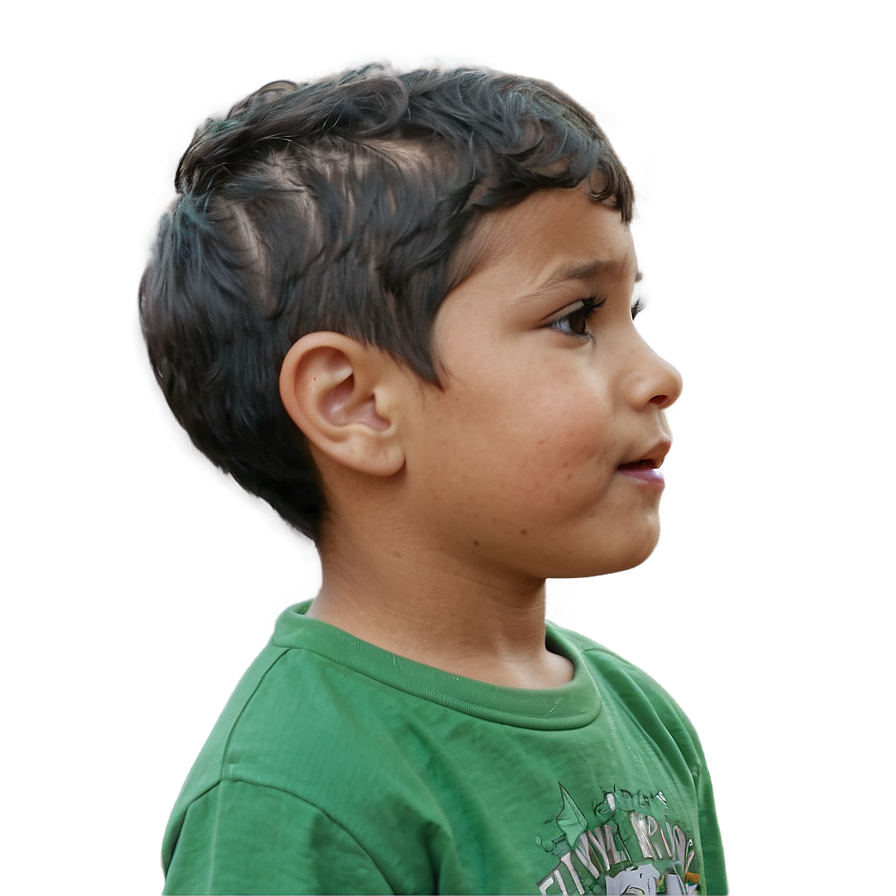 Boy Hair Side View Png Knt9