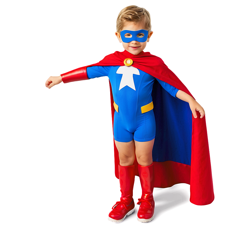 Boy In Superhero Cape Png 05212024