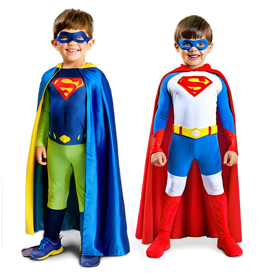 Boy In Superhero Cape Png 05212024