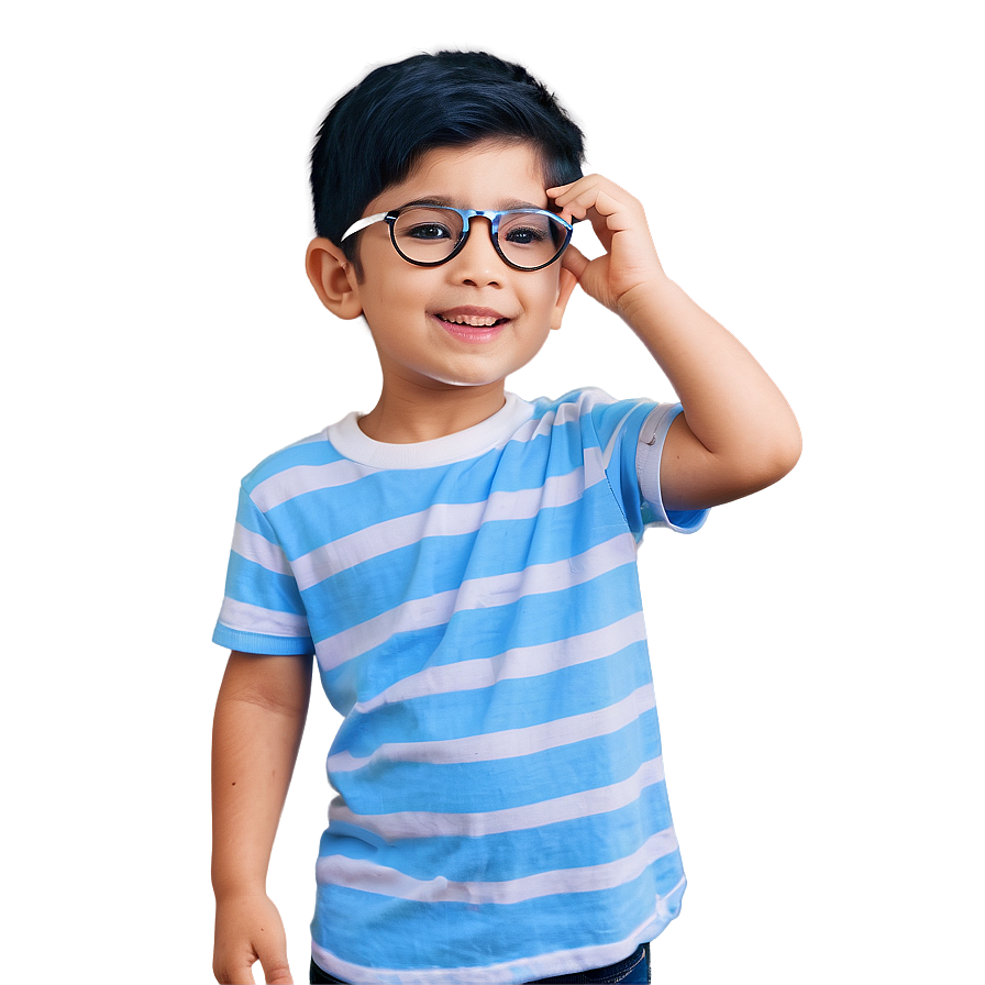 Boy Wearing Glasses Png Iqo18