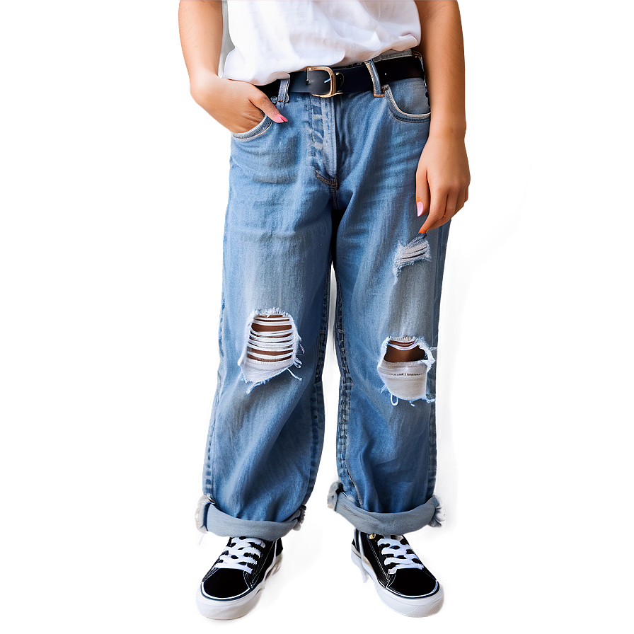 Boyfriend Jeans Png 05242024