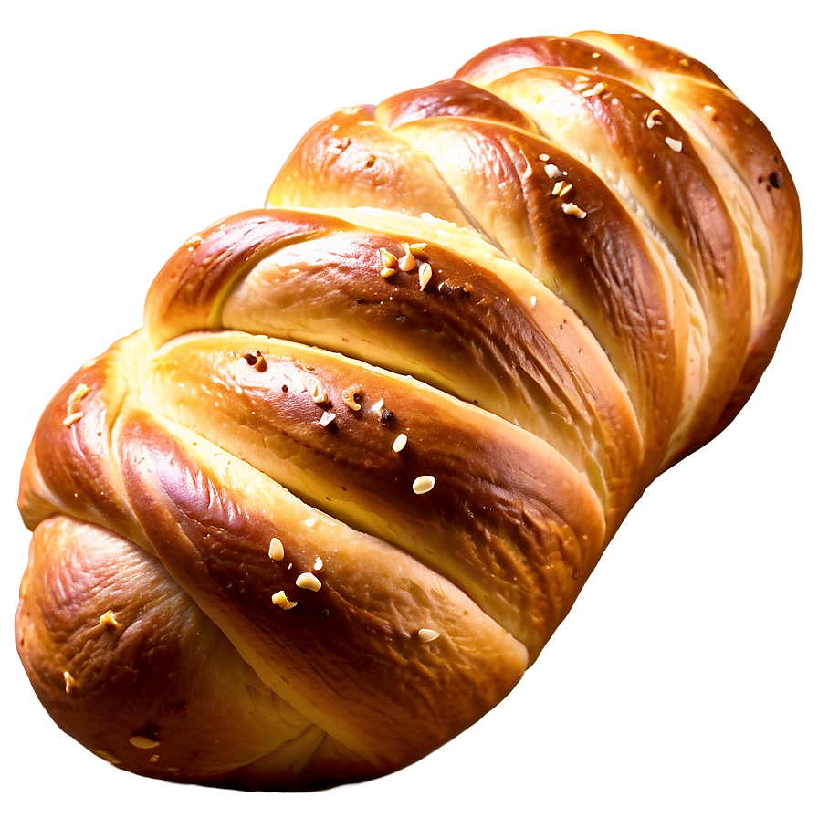 Braided Challah Bread Png Lwo12