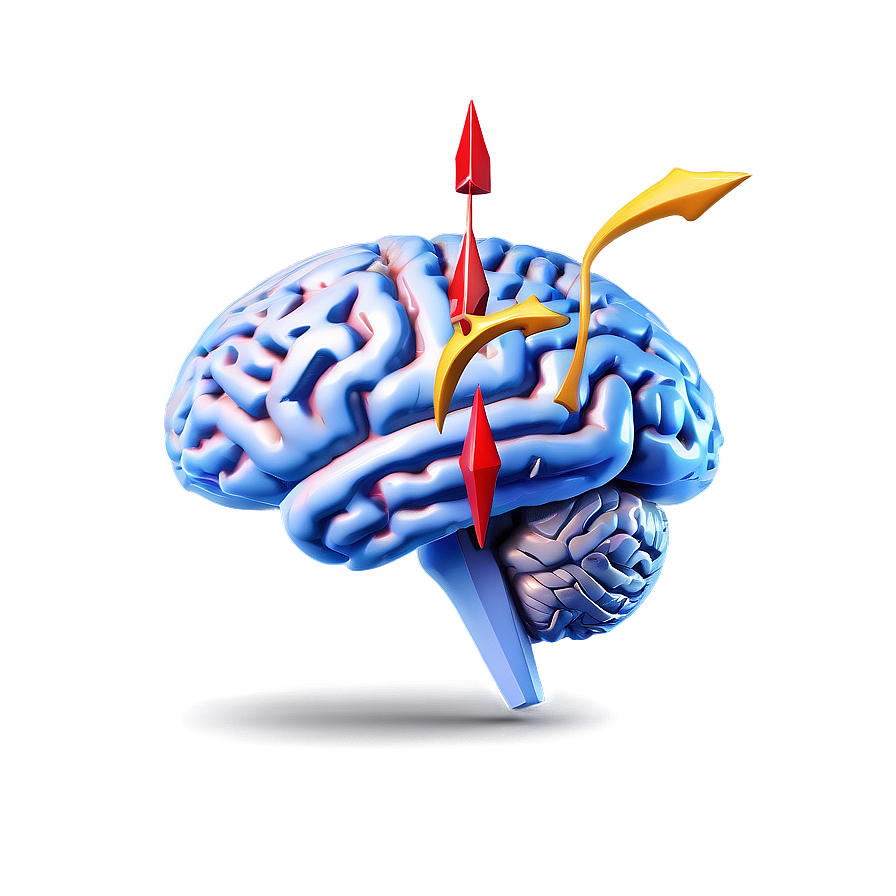 Brain With Arrows Png Cgl90