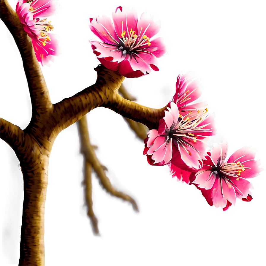 Branches With Flowers Png 19